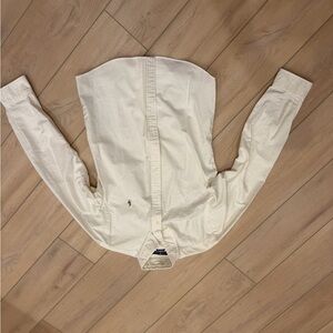 Ralph Lauren Ivory white Button-Up Shirt